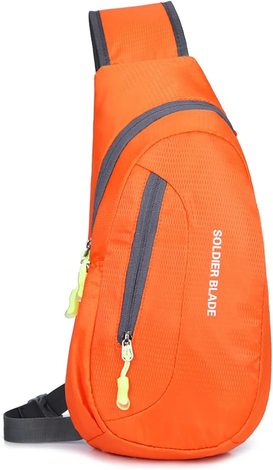 Man Women Outdoor Multifunctional Sling Backpack Fashionable Casual Shoulder Messenger Bag Hiking Chest Bag (A, A)