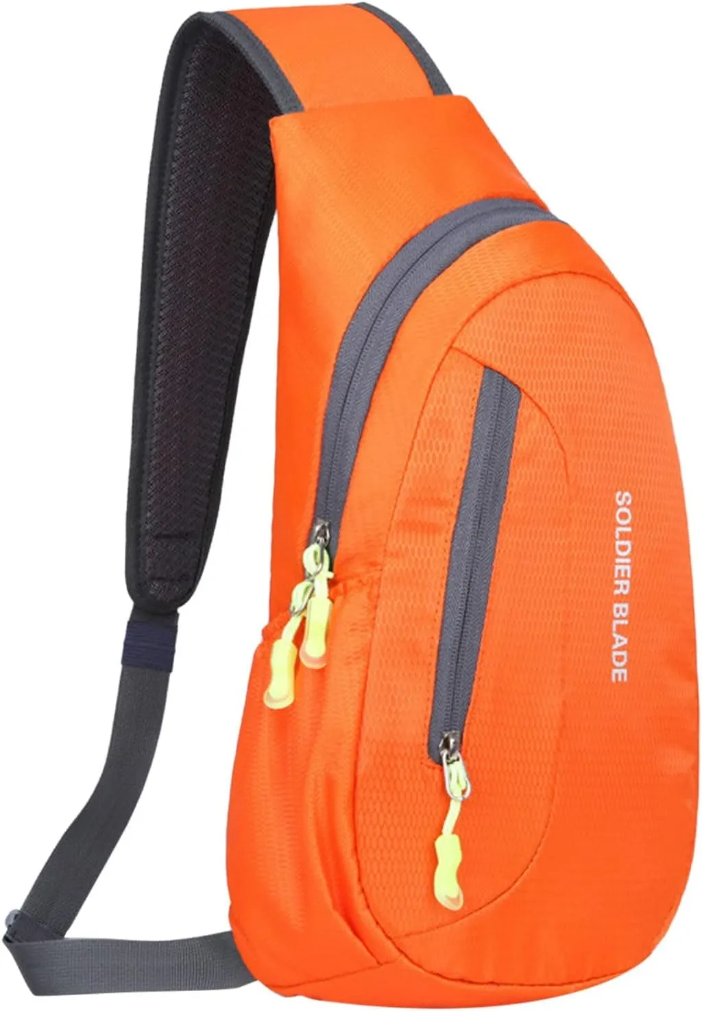 Man Women Outdoor Multifunctional Sling Backpack Fashionable Casual Shoulder Messenger Bag Hiking Chest Bag (A, A)