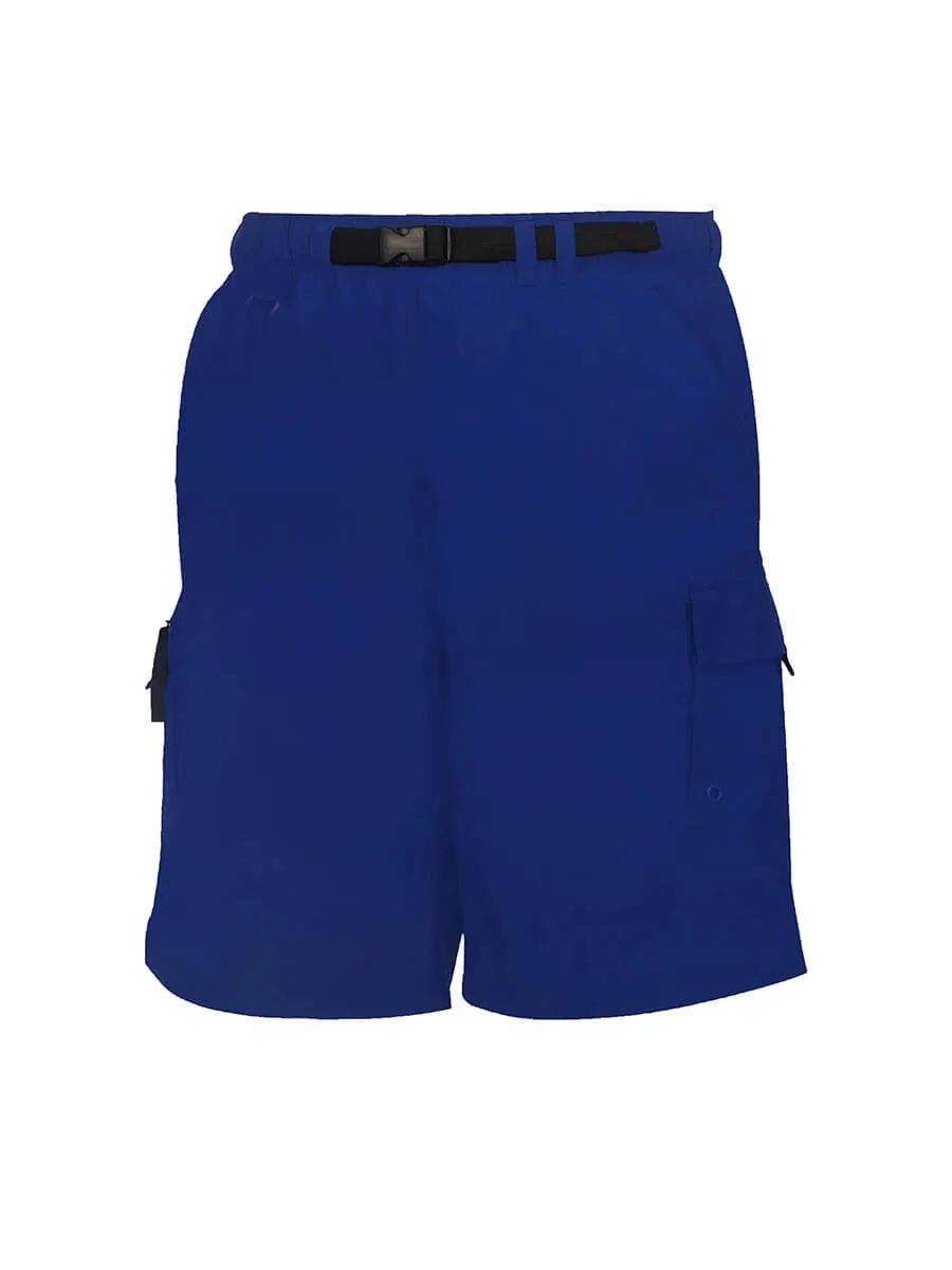 Men's Nylon Belted Swim Trunk - River Guide