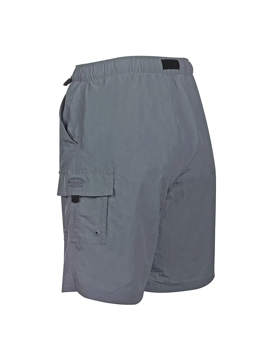 Men's Nylon Belted Swim Trunk - River Guide