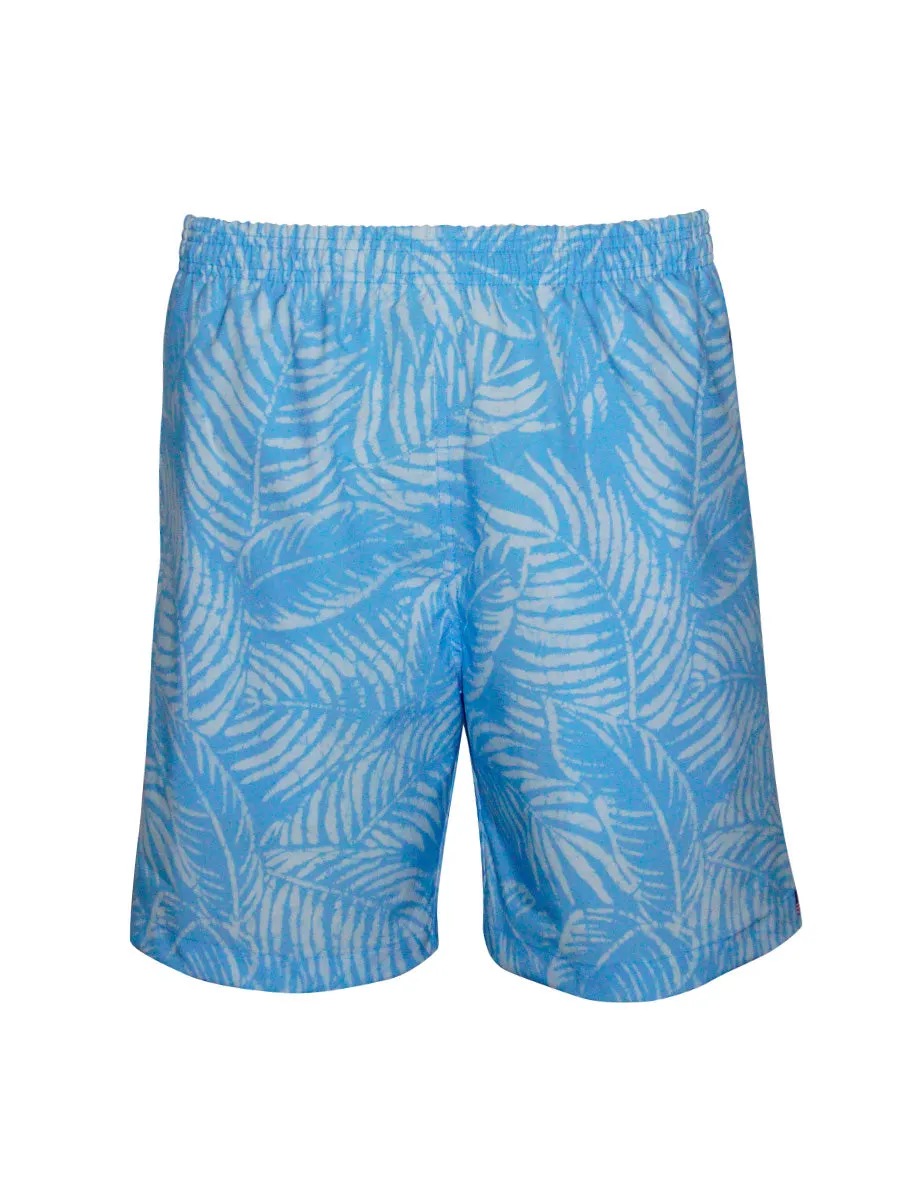 Men's Print Swim Trunk - Leaf Islands