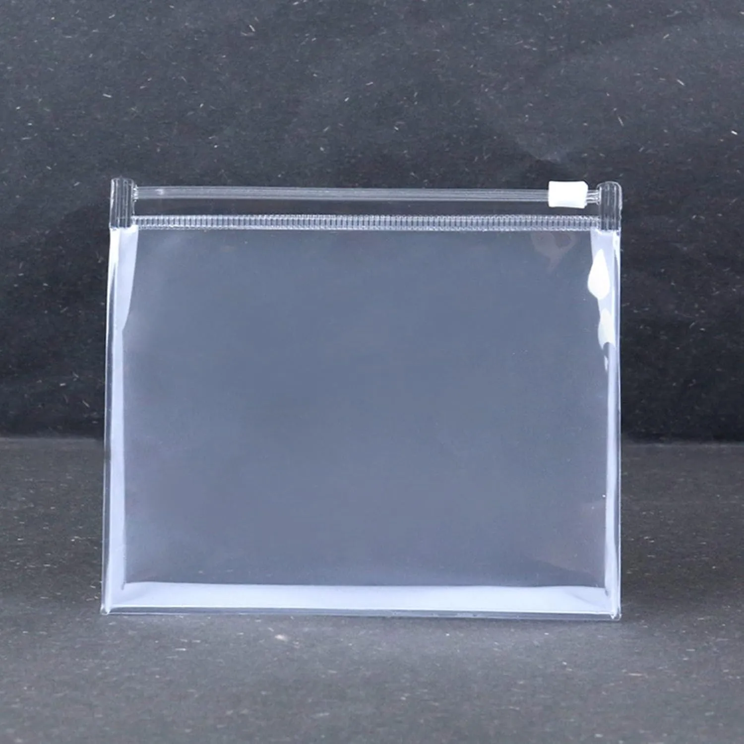 Mini Makeup Bags Organizer, Clear Makeup Storage Bags, Cosmetic Bag Organizer, Clear Plastic Bag Cosmetic Storage Bags, Clear Makeup Accessories Bags with Zipper, White - 15*3.5*12cm, Modern
