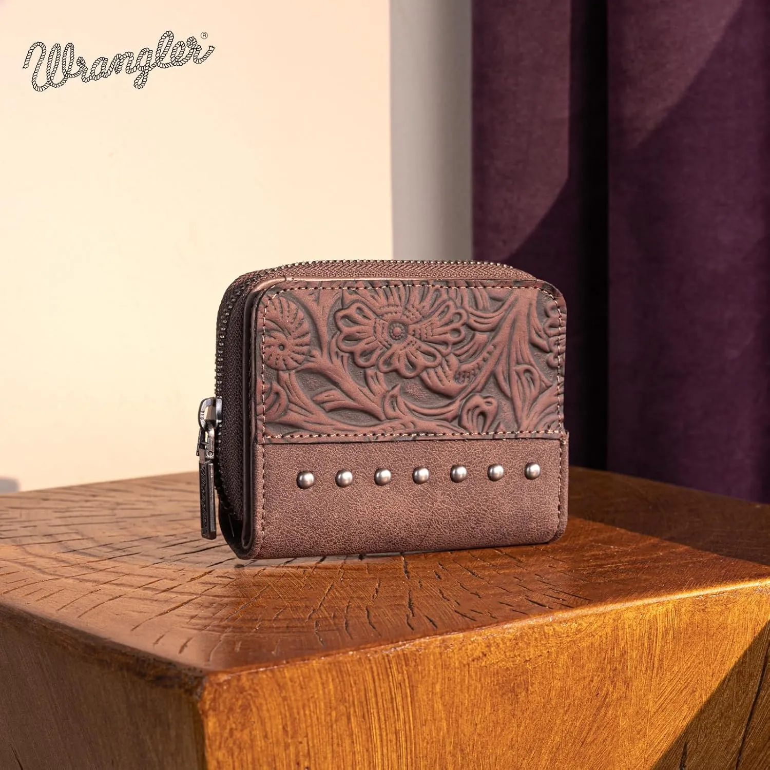 Montana West  Wrangler Credit Card Wallet Bifold Card Case Pouches for Women