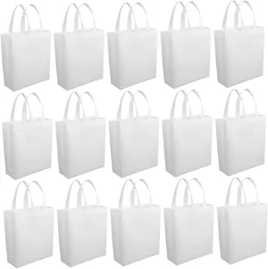 Non Woven Tote Bag Non-woven Small Party Bags Reusable Plain Tote Bags Gray Travel Bags for Women