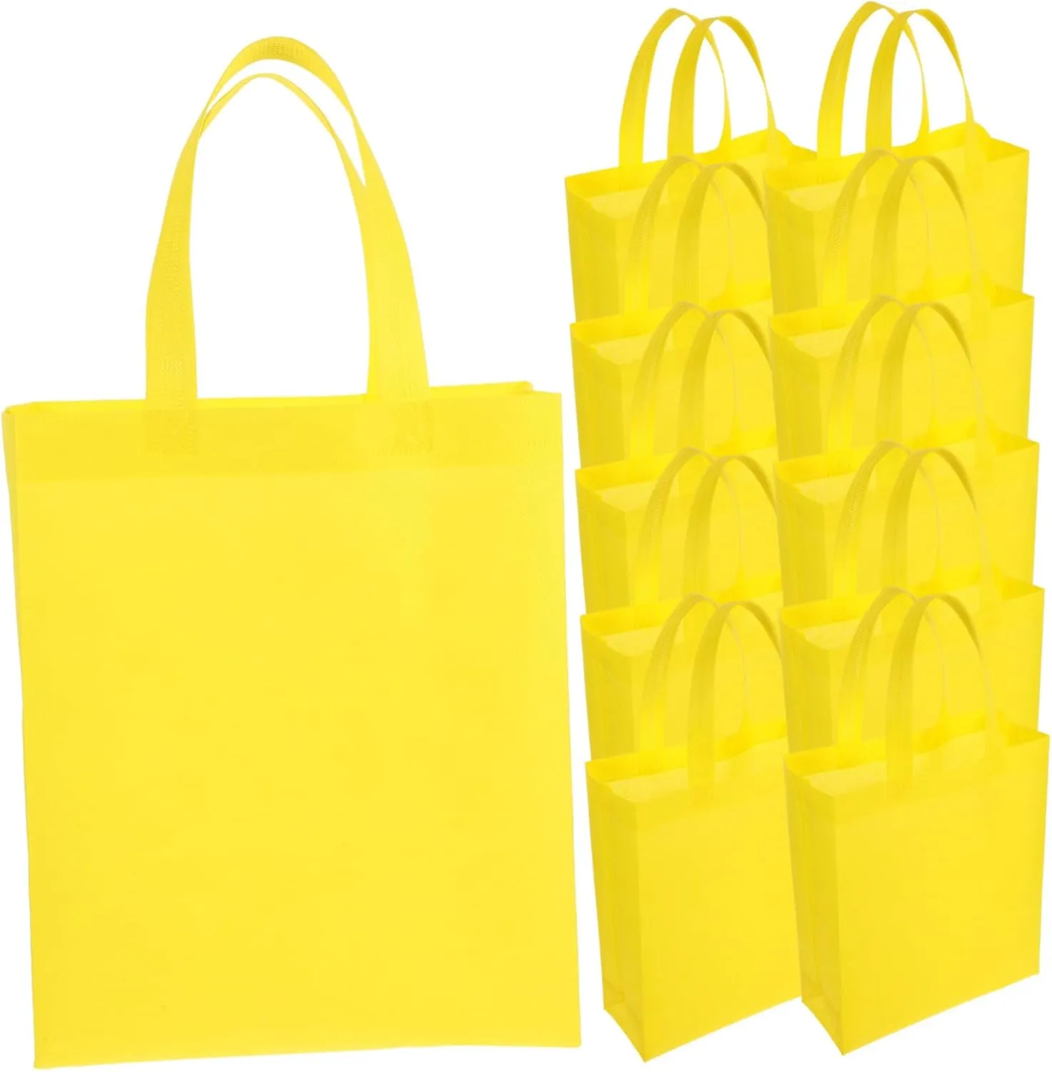 Non Woven Tote Bag Non-woven Small Party Bags Reusable Plain Tote Bags Gray Travel Bags for Women