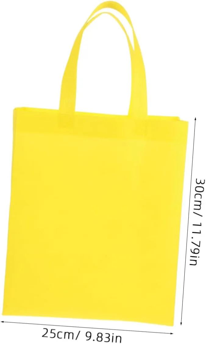Non Woven Tote Bag Non-woven Small Party Bags Reusable Plain Tote Bags Gray Travel Bags for Women