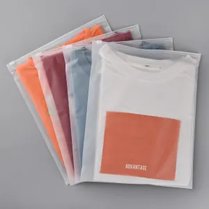 Packaging Bags for Clothing Clear Apparel Bag for Shipping Plastic Frosted Bags for Clothes,50 Pcs,3 Mil,8''x10''',with Vent Holes