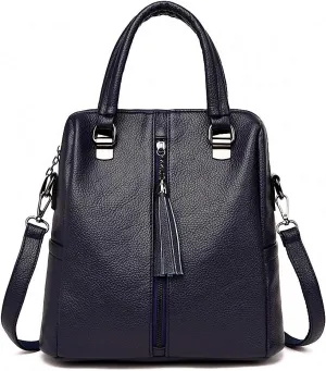 PU Leather Tote bags Women's Shoulder Crossbody Bag Black Messenger Bags Bags Brown