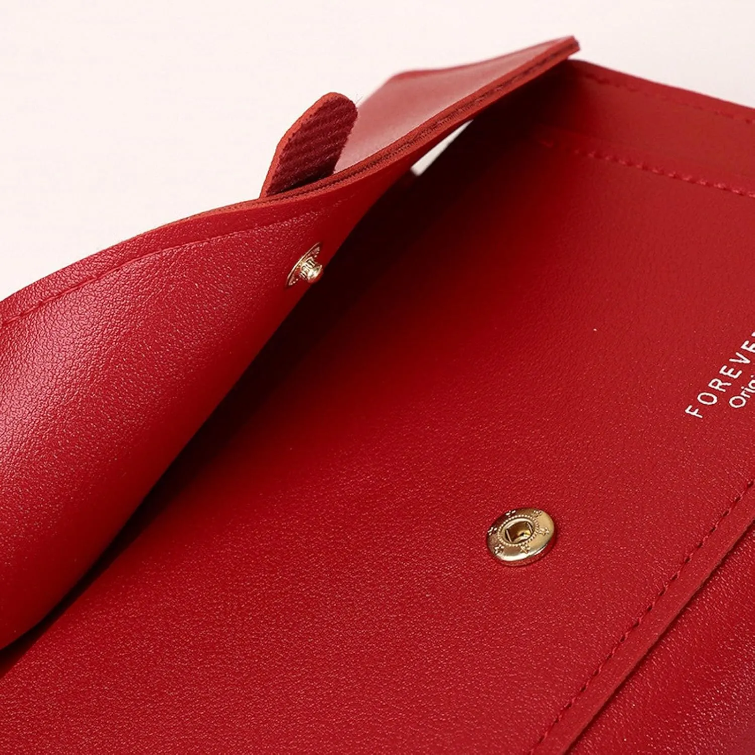 Purses for Women Mobile Phone Bag Button Hood One Shoulder Double Layer Wallet Crossbody Bag