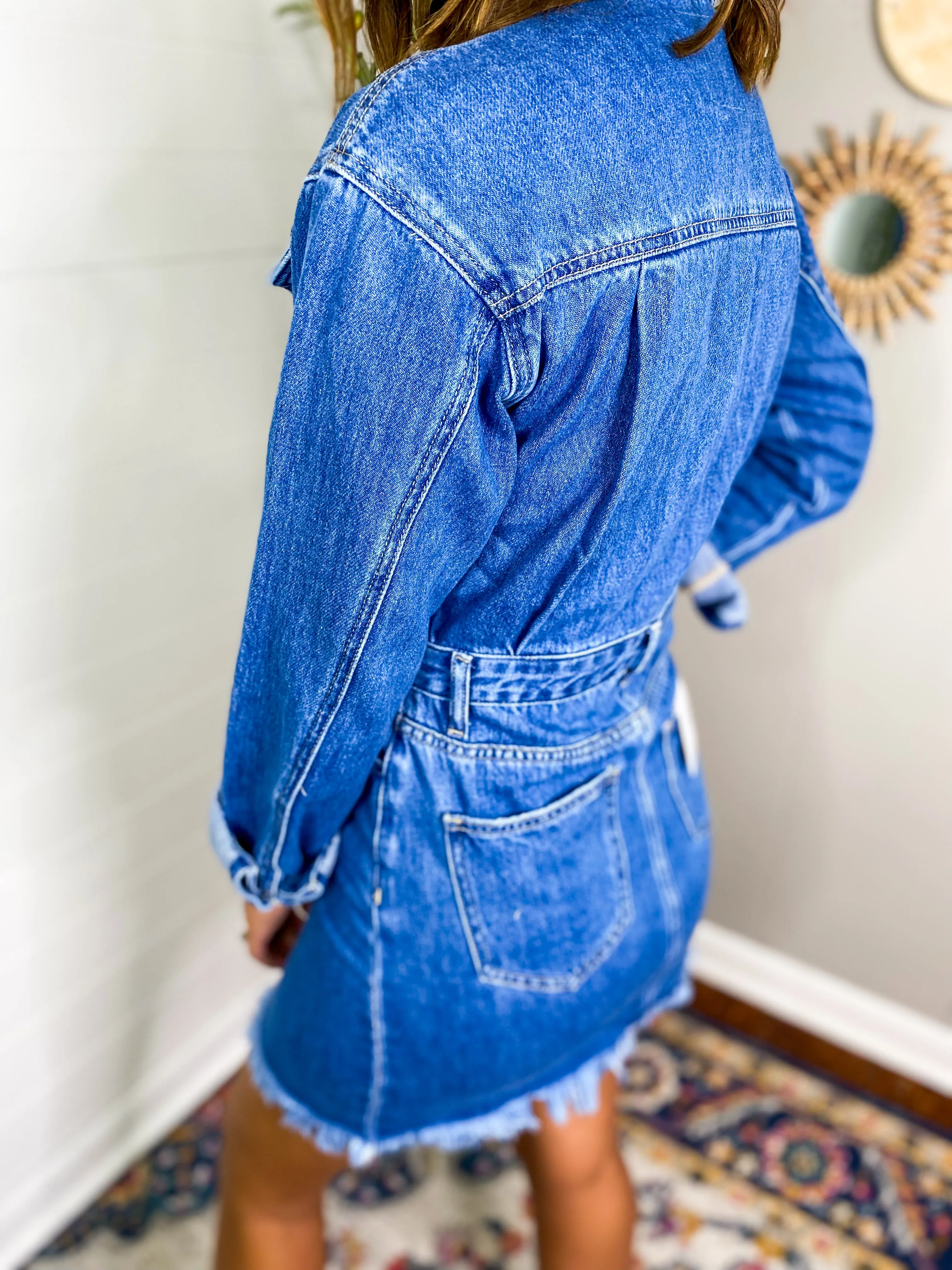 RD The Resa Denim Shirt Dress