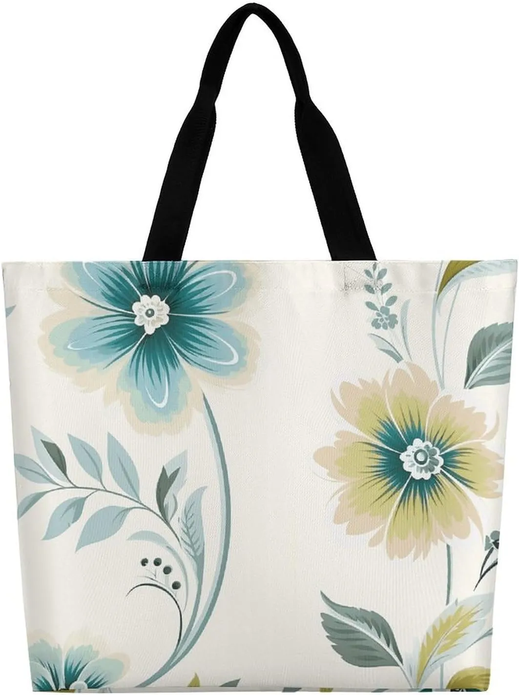 Real Image of Donkey Beach Bag Reusable Tote Bag Foldable Grocery Bags Women Shopping Bags for Daily Essentials