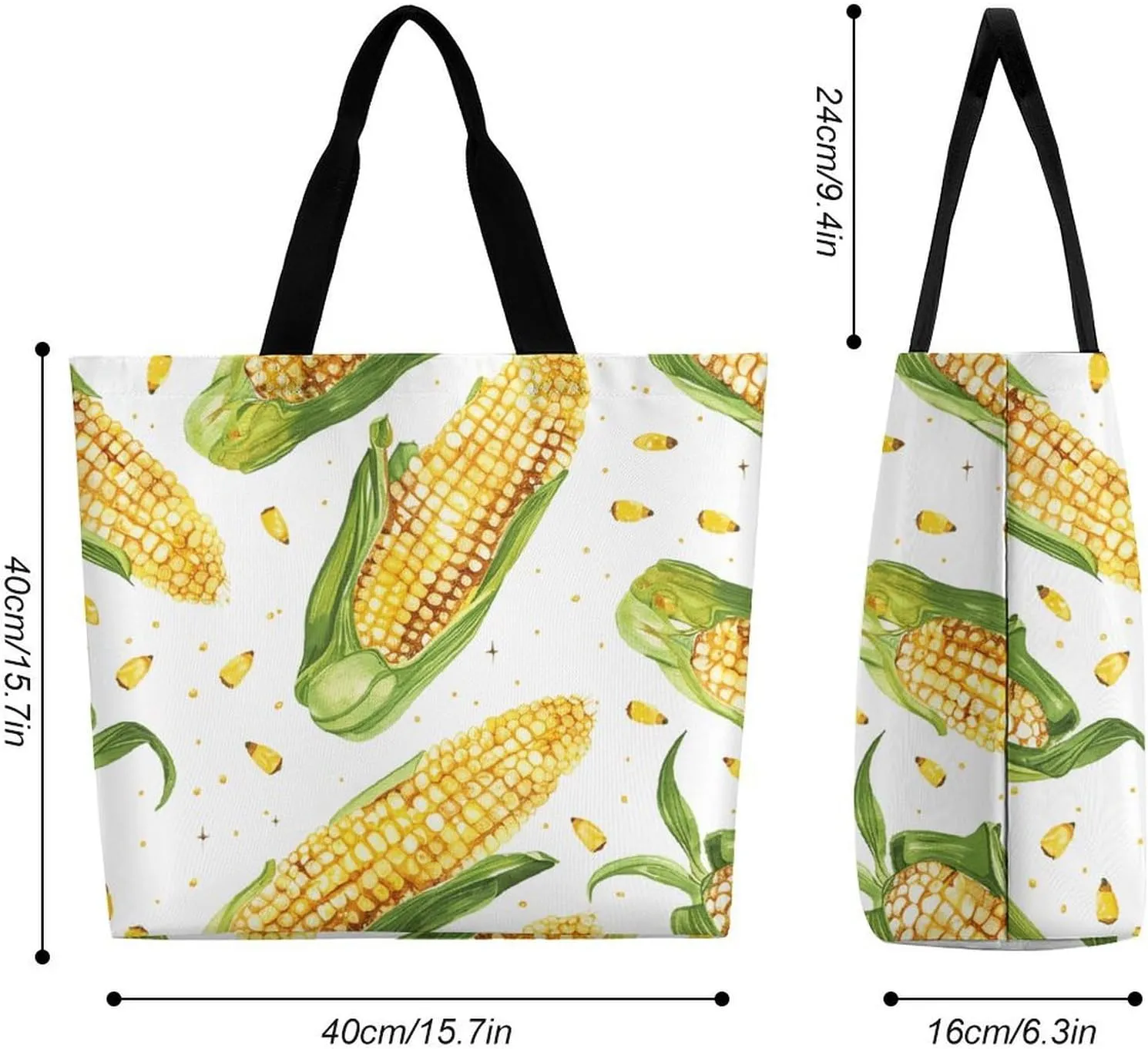 Real Image of Donkey Beach Bag Reusable Tote Bag Foldable Grocery Bags Women Shopping Bags for Daily Essentials
