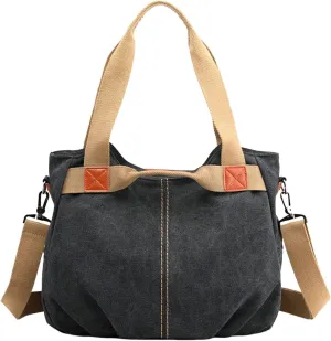 Retro Fashion One Shoulder Crossbody Women's Bag Large Capacity Fashion Handbag Women's Small (Black, One Size)