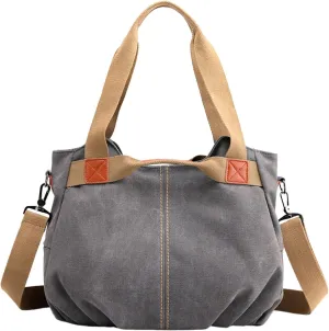 Retro Fashion One Shoulder Crossbody Women's Bag Large Capacity Fashion Handbag Women's Small Messenger (Grey, One Size)
