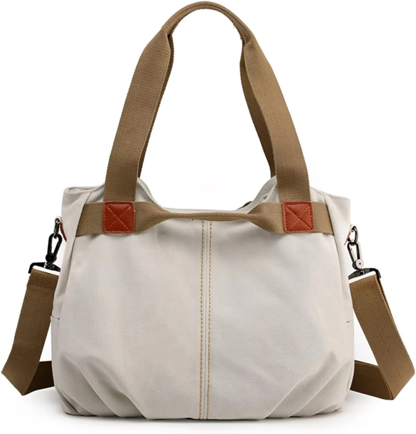 Retro Fashion One Shoulder Crossbody Women's Bag Large Capacity Fashion Handbag Women's Small (White, One Size)