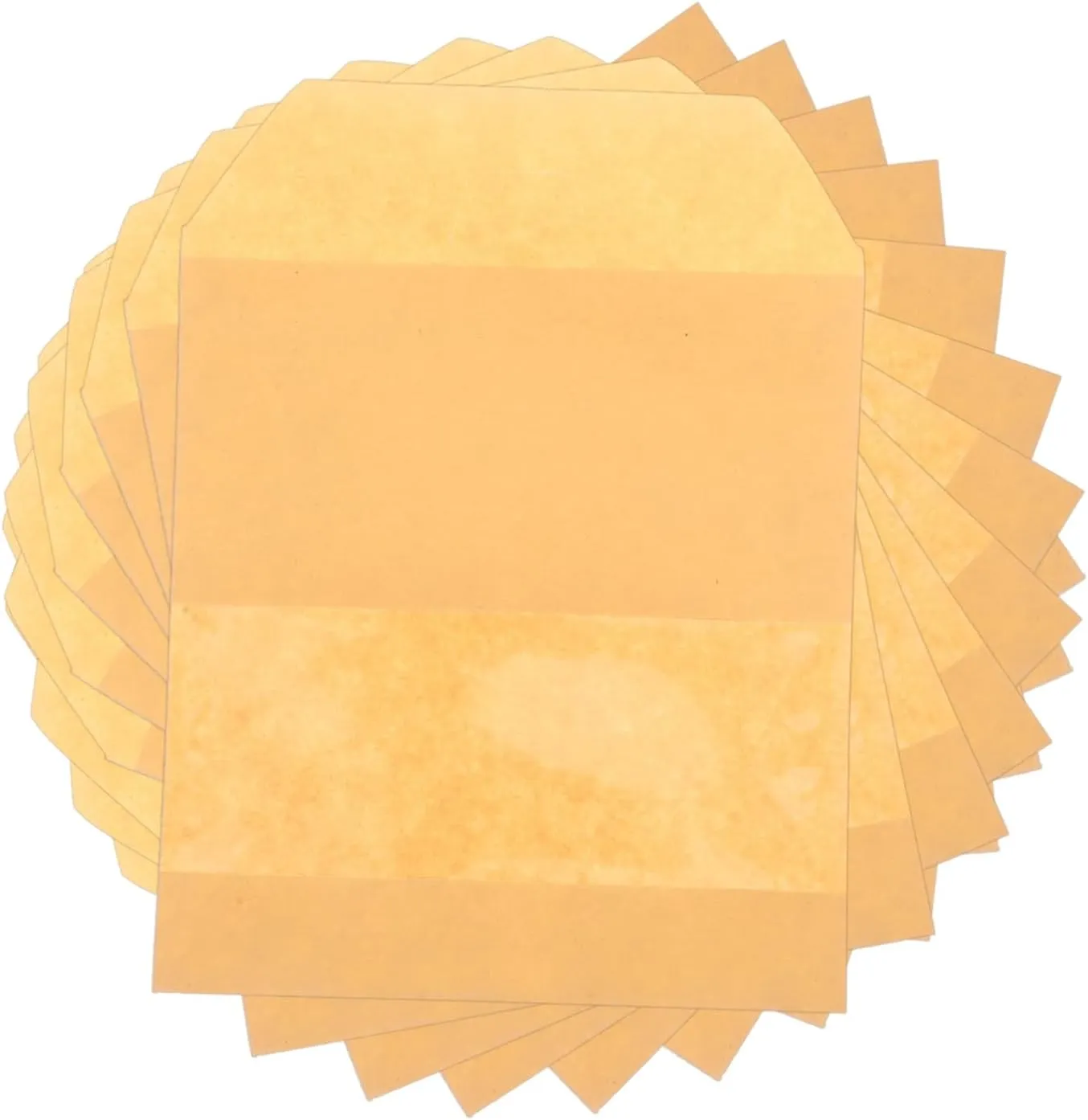 Self Seal Underwear Bags 50 Pack Kraft Paper Packing Bags Travel Clothes Storage Pouches