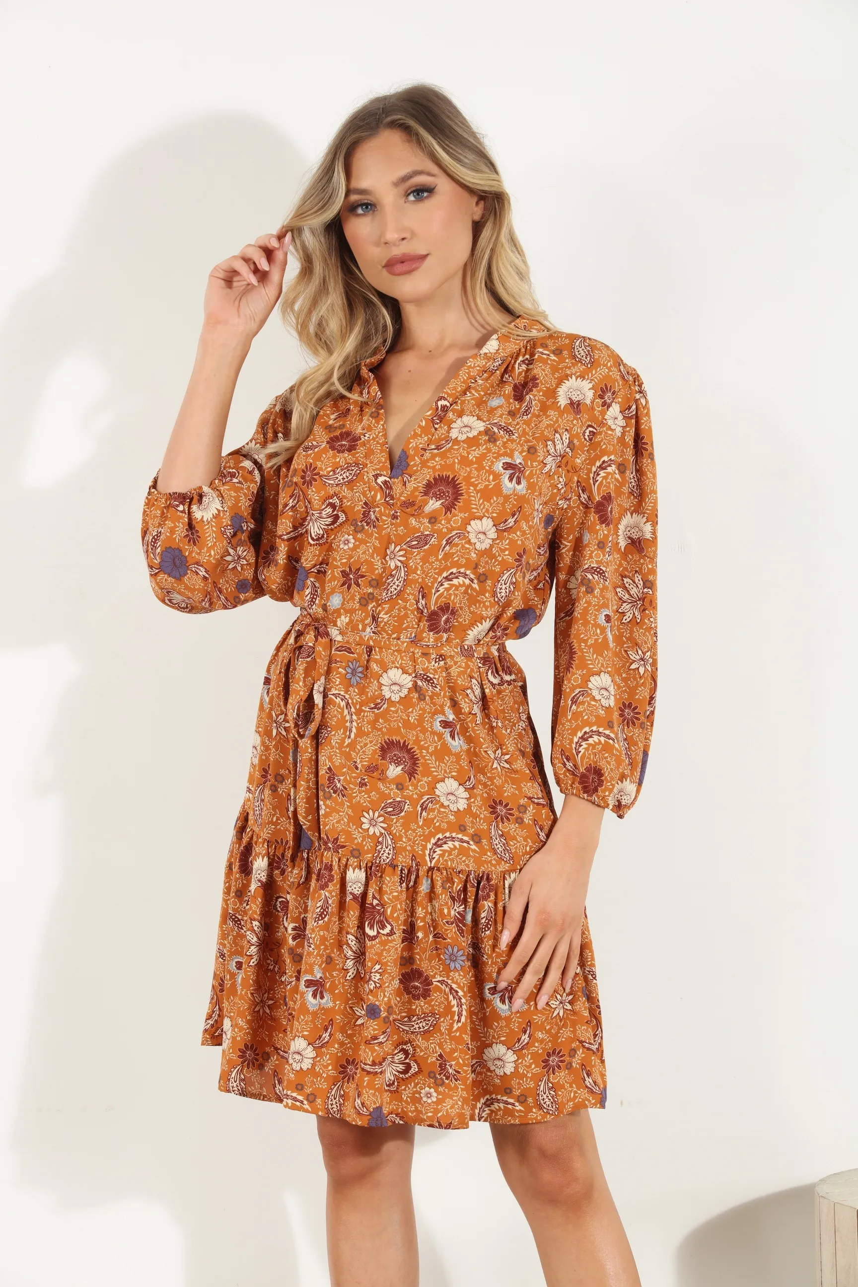 Shirt Dress W/ Belt
