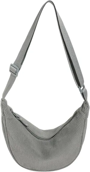 Shoulder Bags for Women Women's Fashion Solid Color Cordulet Crossbody Bag Dumpling Bag Lightweight Underarm Bag
