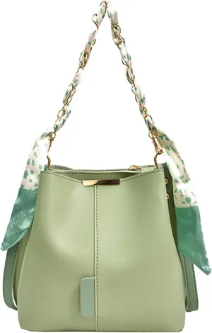 Sling Bags for Women Anti Theft Travel Small Designer Crossbody Bags for Women Temperament Clutch Purse(Green)