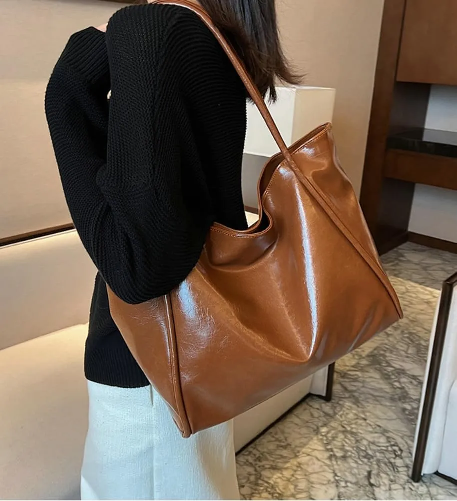 Slouchy Crescent Hobo Bags Women Trendy Satchels Crossbody Purse Shoulder Bag Cute Top-handle Travel Tote Handbag 2025