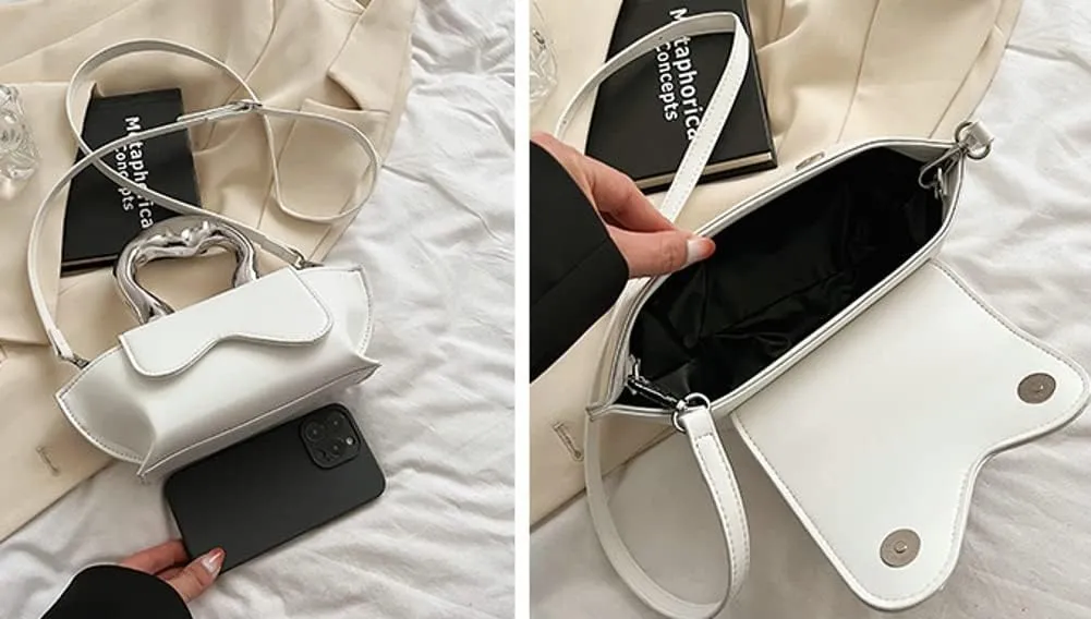 Small Crossbody Bags Satchels Y2K Evening Bags Handbag for Women Hobo Shoulder Tote Bag for Women