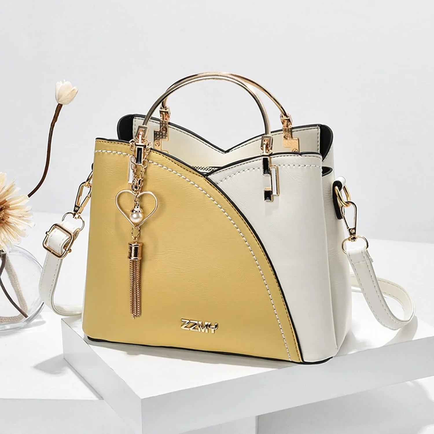 Spring And Summer Trendy Bags Capacity Handbag Fashion Womens Bag Mens Outdoor Messenger Bag Channel Tote (C, One Size)