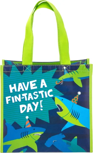 Stephen Joseph unisex child Stephen Joseph Gifts Medium Recycled Gift Bag, SHARK, Medium US