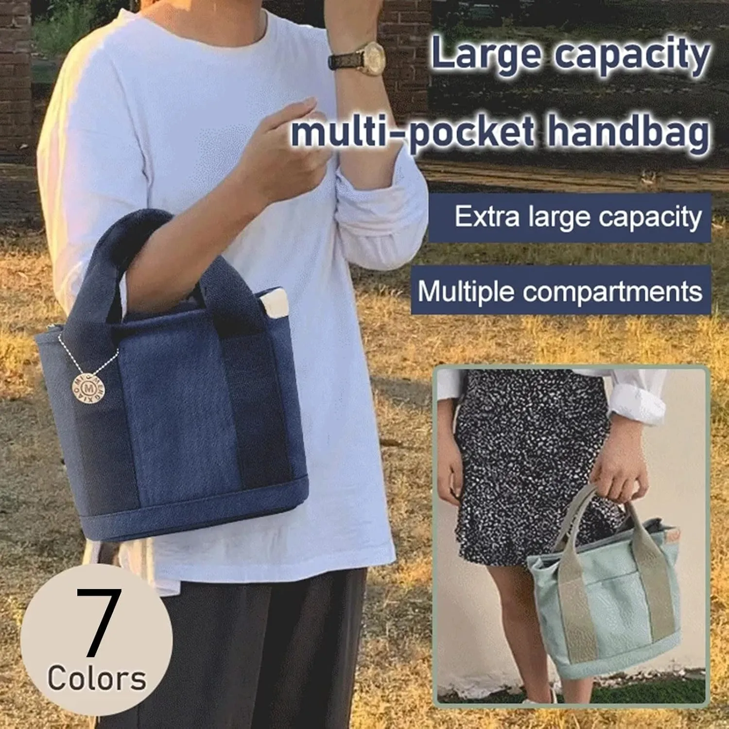 Tote Bag For Women Casual Leather Retro Shoulder Bags Versatile Cross Body Handbags For Shopping Travel Essential A