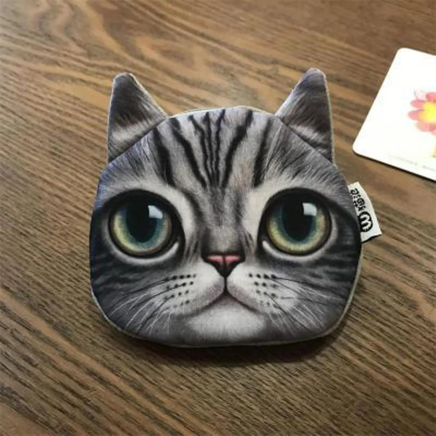 Tote Bag For Women Cat Animal Pattern Purse Mini Small Purse Fashion Wallet Card Holder Purse For Daughter Birthday C