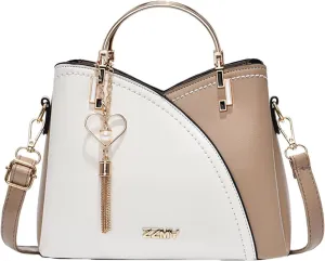 Tote Bag For Women Color Block Crossbody Handbags Ladies Shoulder Bag Messenger Bag Handbag For Shopping Travel Essential i