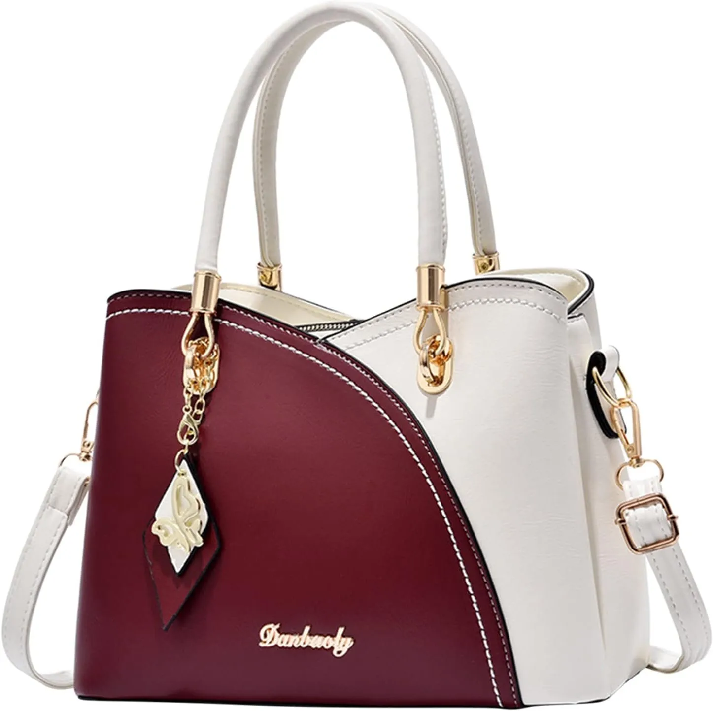 Tote Bag For Women Color Block Women Hobo Handbags Large Capacity Plaid Middle Shoulder Messenger Bag For Daily Work Y