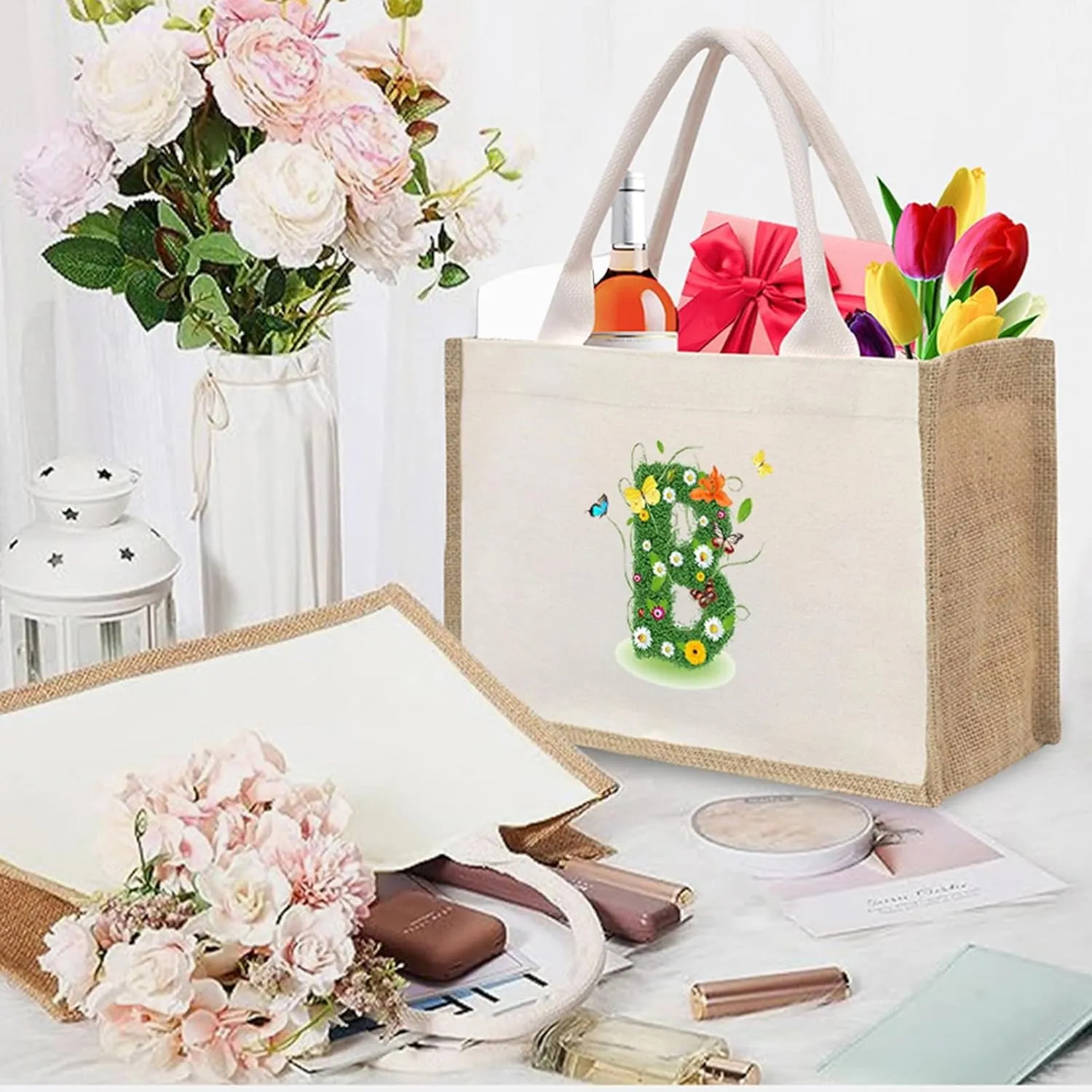 Tote Bag For Women Elegant Leather Solid Color Shoulder Bag Zipper Plus Large Bag Hand Bag For Travel Essential