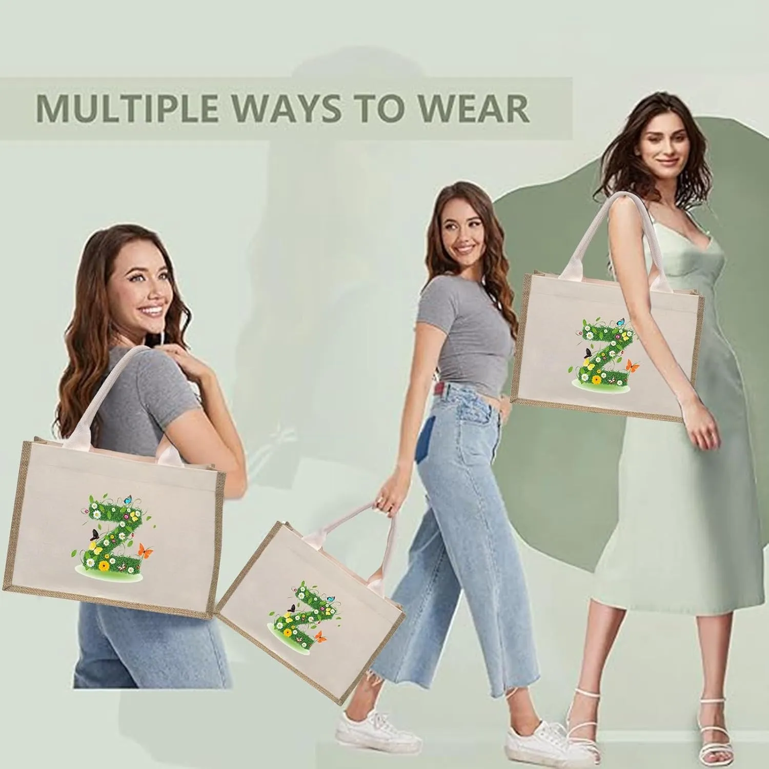 Tote Bag For Women Elegant Leather Solid Color Shoulder Bag Zipper Plus Large Bag Hand Bag For Travel Essential