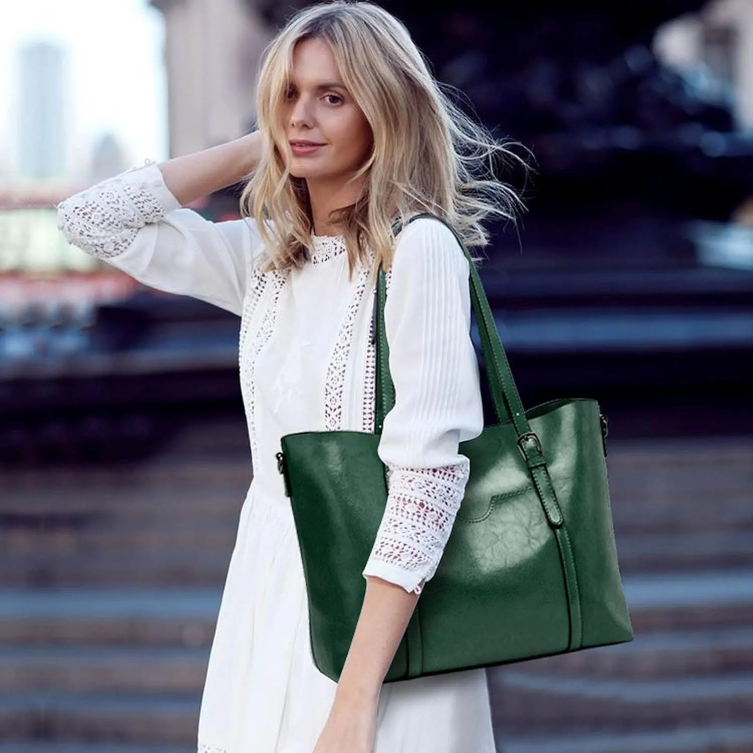 Tote Bag For Women Retro Hobo Handbags Woman Large Designer Ladies Bag Pocket Purse Leather For Daily Shopping Travel R