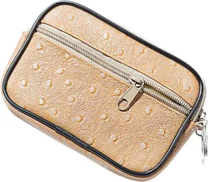 Tote Bag For Women Soft Leather Small Square Bag Small Wallet Lightweight Zipper Purse Card Holder Change Mini Bags