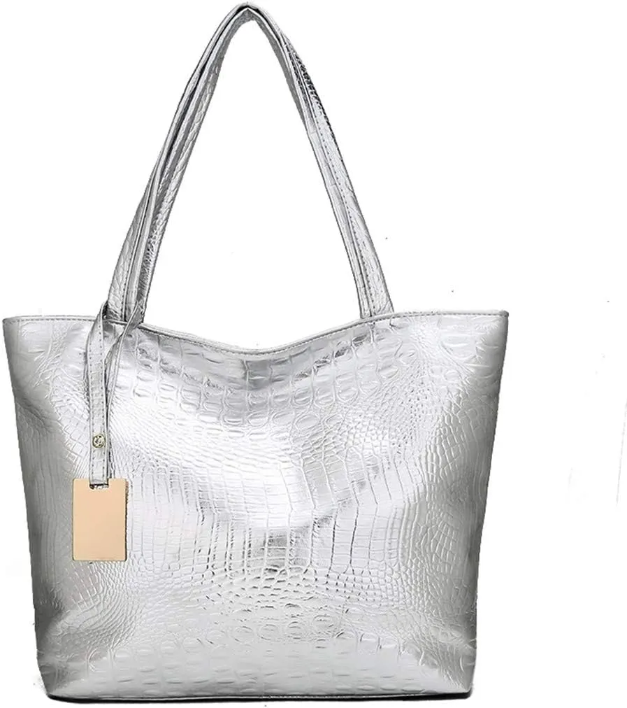 Tote Shoulder Fashion Handbag Solid Women Ladies Capacity Large Bags Nine Handbags for Women