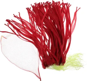 Toyvian 100Pcs Reusable Produce Bags Breathable Mesh Vegetable Storage Net Pouches with Drawstring for Fruits Watermelon and Outdoor Shopping Durable and Convenient for