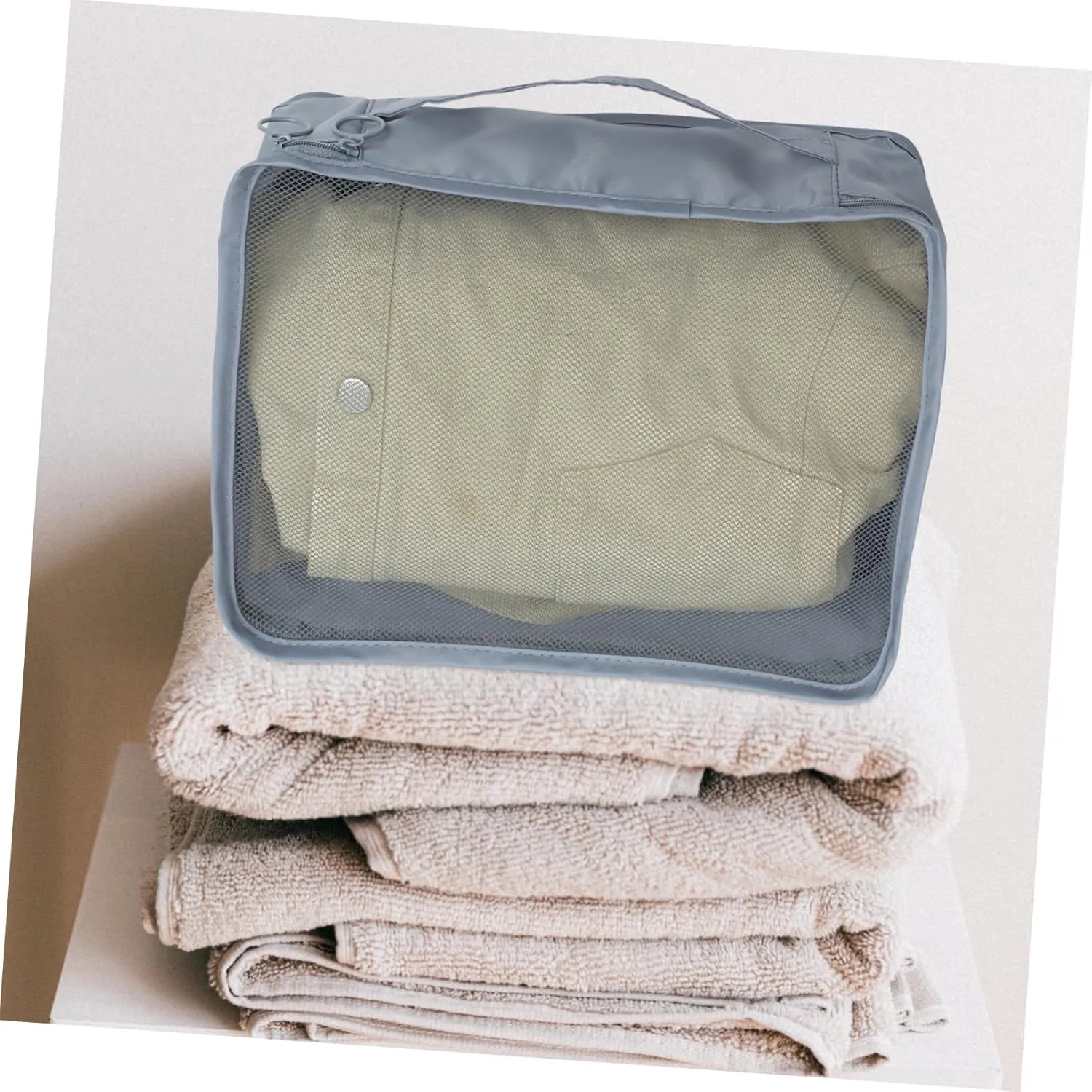 Travel Luggage Organizers 7pcs Packing Cubes Suitcase Pouches Bag Organizer Mesh Travel Bags