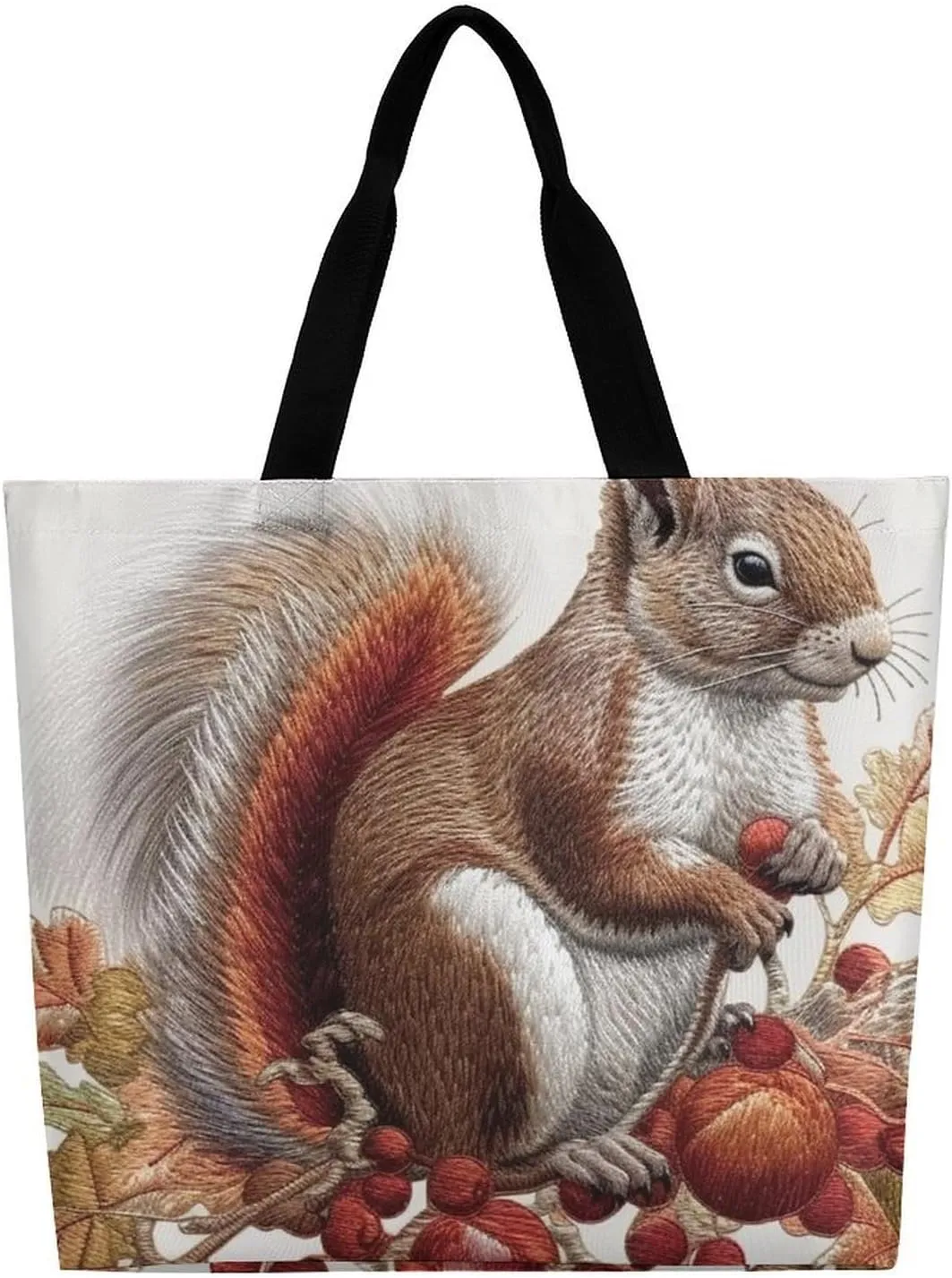 Usa Flag Beach Bag Reusable Tote Bag Foldable Grocery Bags Women Shopping Bags for Daily Essentials