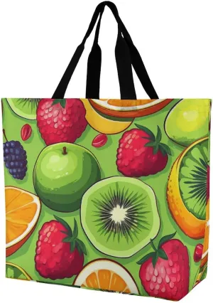 Usa Flag Beach Bag Reusable Tote Bag Foldable Grocery Bags Women Shopping Bags for Daily Essentials