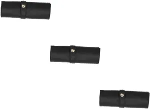 VALICLUD 3pcs Roll Roll Watch Organizer Watch Pouches Travel Belt Bag Band Holder
