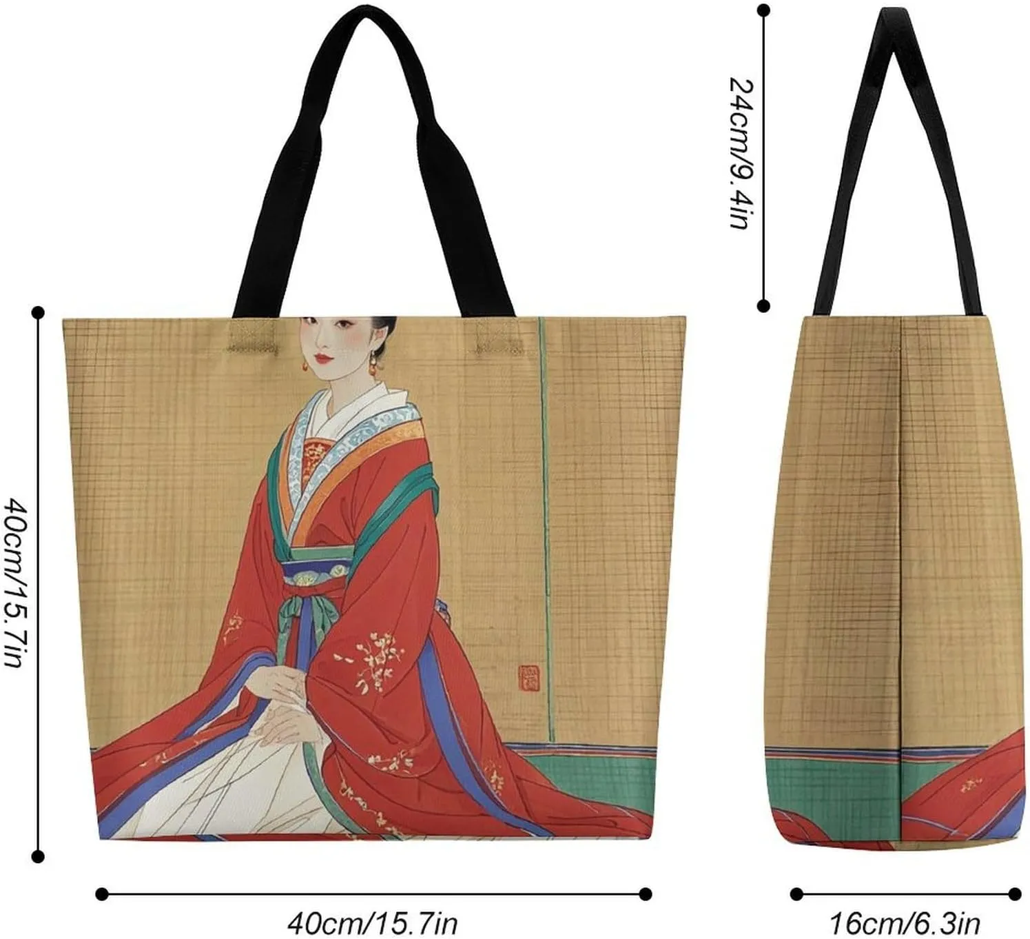 Wildlife Animal Snail Beach Bag Reusable Tote Bag Foldable Grocery Bags Women Shopping Bags for Daily Essentials