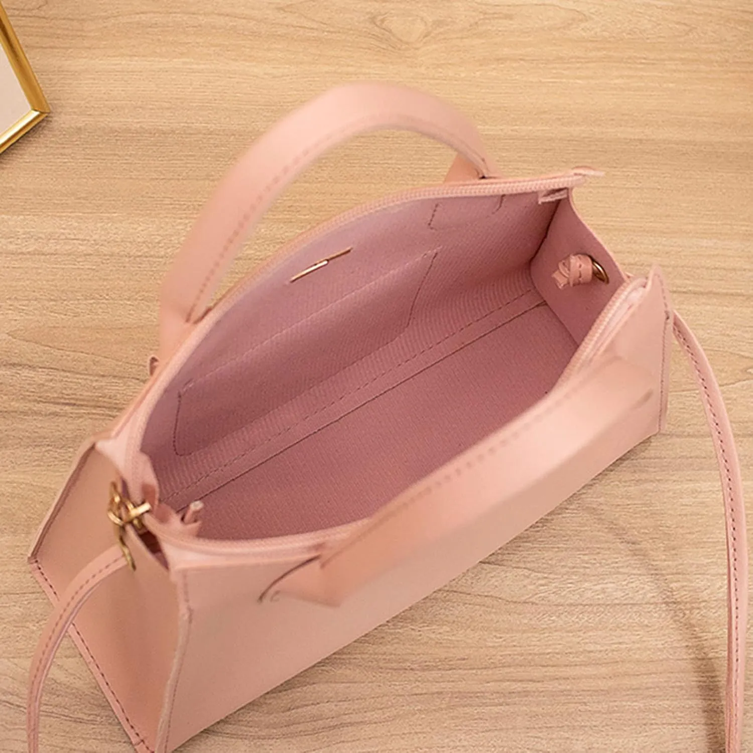 Women Messenger Bags Fashion New Pattern Solid Simple Handbag Shoulder Bag Purpose High Capacity Zipper Bag (One Size)