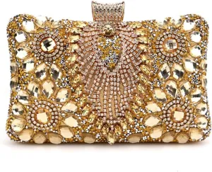 Women Shoulder Bag Rhinestones Shinny Crossbody Bag Glitter Evening Bags for Parties Wedding Clubs