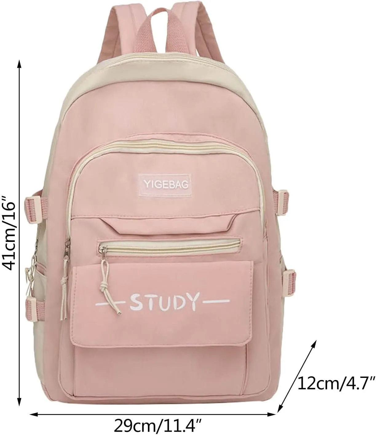 Women's Fashion Cloth Outdoor Travel Bag Soft Rucksack Ladies Shoulder Bags Medium Antitheft Backpack for Women(Blue)