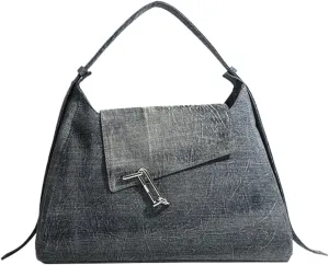 Womens Fashion Tote Bag Vegan Leather Shoulder Crossbody Purse Large Handbags Designer Satchels with Adjustable Strap
