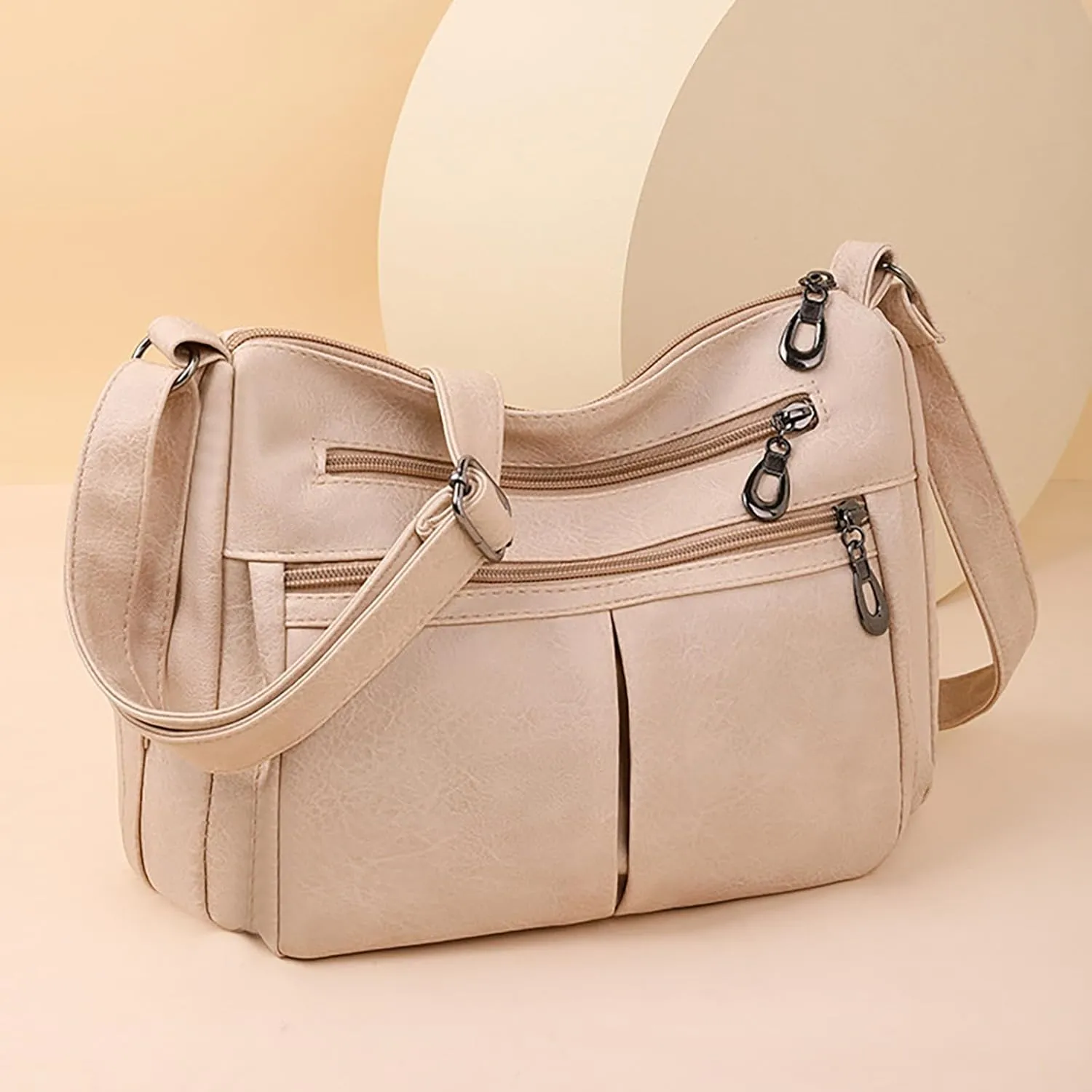 Womens Purses and Handbags Crossbody Purses and Handbags Lightweight Pocketbook Beach Bag Water Proof Sandproof(White)