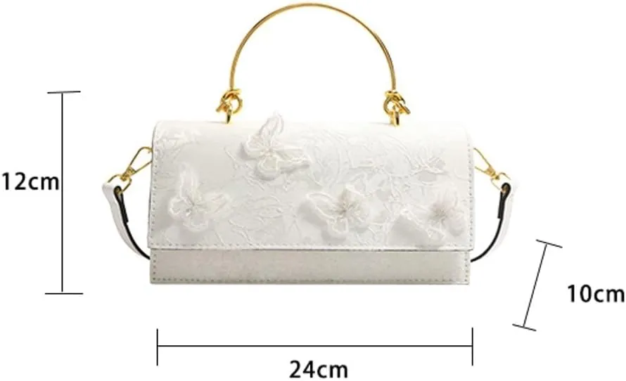 Womens Trendy Evening Clutch Y2k Shoulder Crossbody Bag Small Tote Purse Handbags Vegan Leather Satchels for Wedding