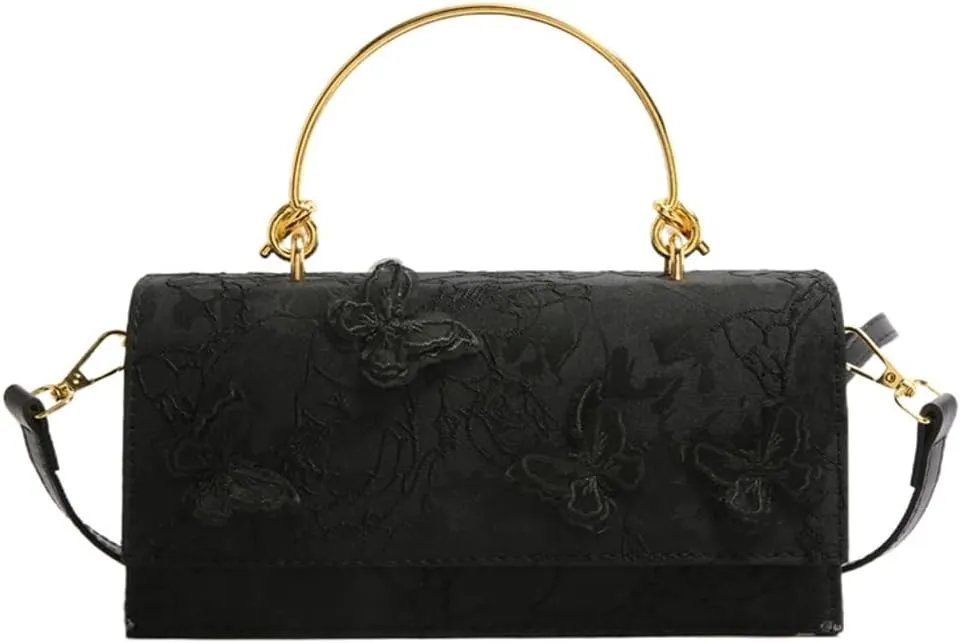 Womens Trendy Evening Clutch Y2k Shoulder Crossbody Bag Small Tote Purse Handbags Vegan Leather Satchels for Wedding